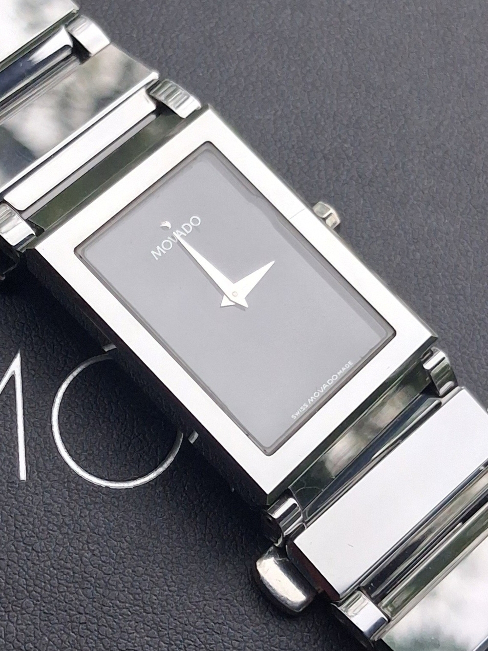 Movado Watch Valor Rectangle Bracelet Watch - Silver $2995